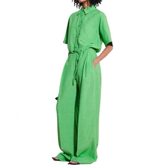 NEW CHRISTIAN WIJNANTS pretsi trouser pants in jade - Picture 3 of 4